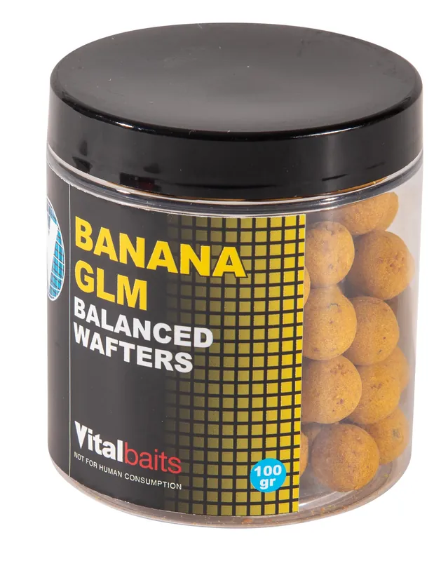Express Levering Vital Baits Banana GLM Wafters 14mm