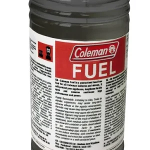 Coleman Liquid Fuel Black Bottle White Cap (1L) Direct Verzonden