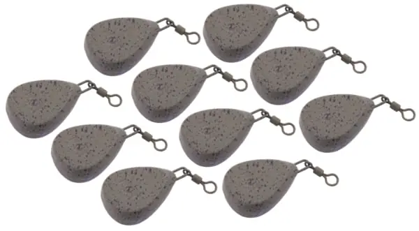 Hete Deal NGT Gecoat Camo Lood Flat Pear (10 stuks) 30g