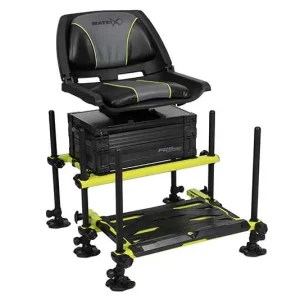 Matrix F25 Pro Swivel Seatbox Lime Edition Meest Verkocht