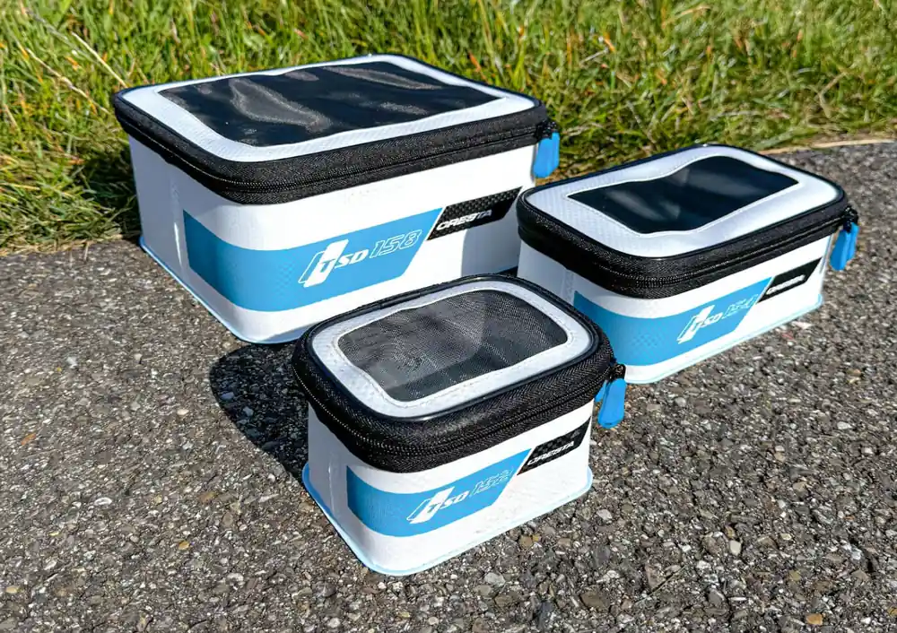 Cresta TSD Baitbag White Micro Mesh Voertas 14x10x8cm (1.1L) Rechtstreeks Van De Fabrikant