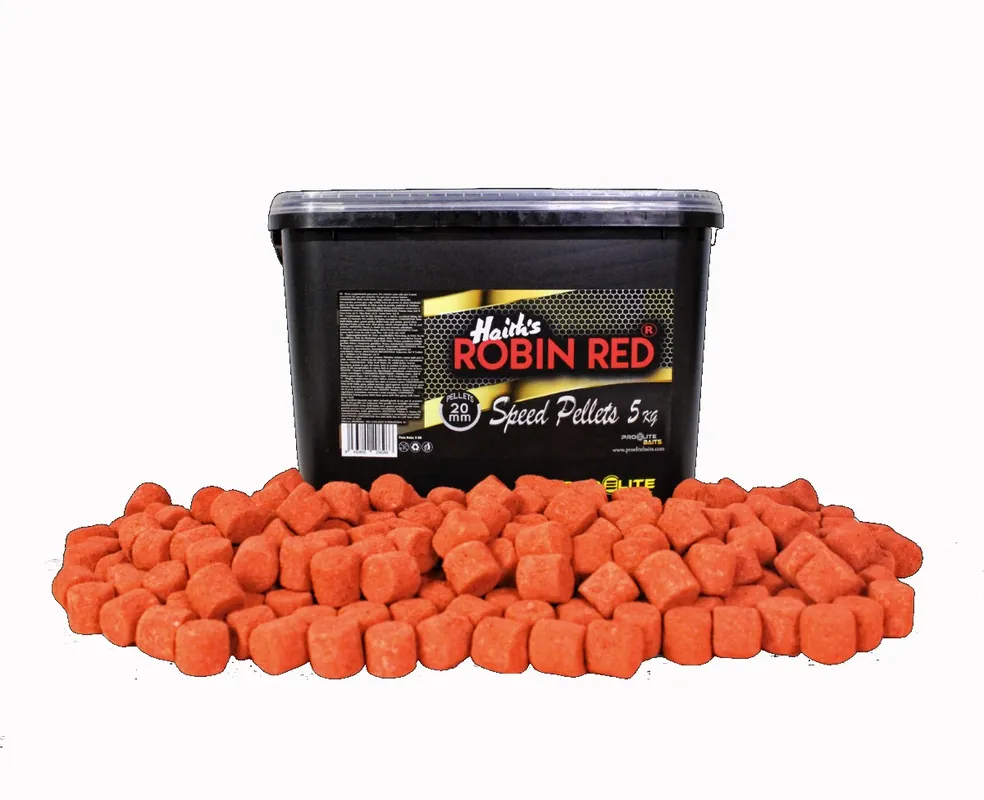 Pro Elite Baits Gold Speed Pellets Robin Red 20mm (5kg) Op = Op