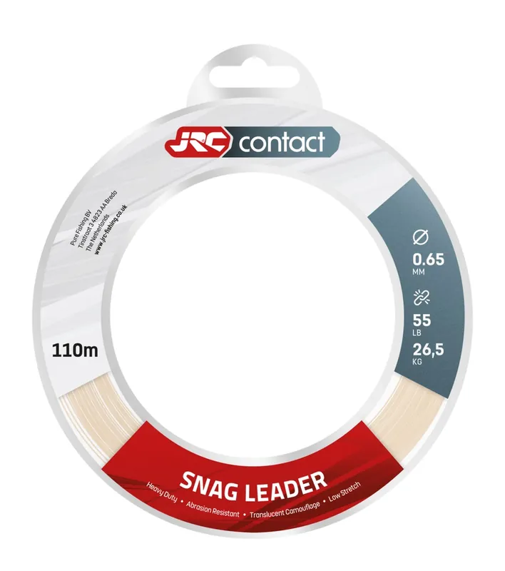 Dagaanbieding JRC Contact Snag Leader Translucent Camouflage (110m)