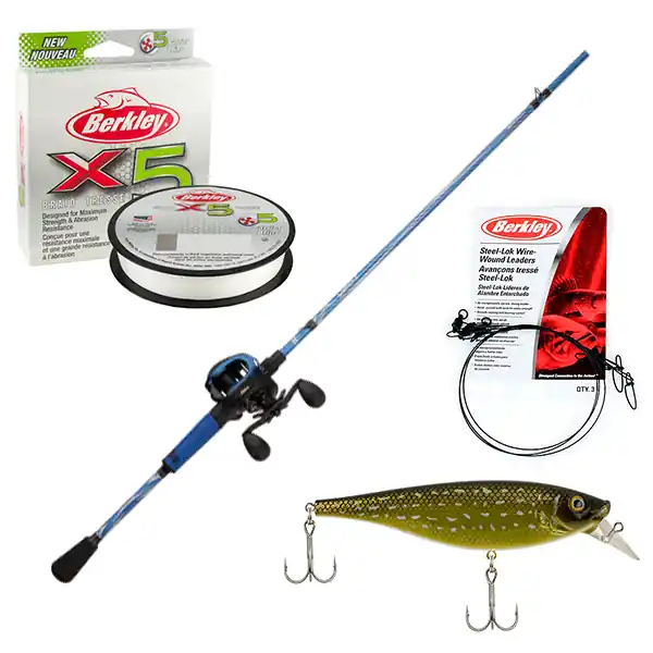Direct Verzonden Abu Garcia Revo X Combo Set Blue