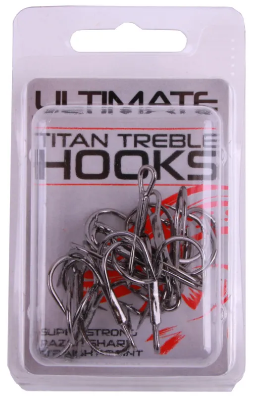 Direct Beschikbaar Ultimate Titan Treble Hooks 1/0