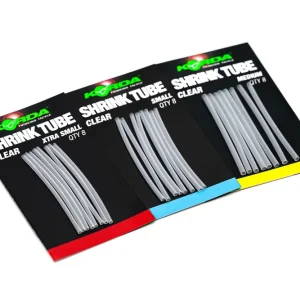 Korda Shrink Tubing Clear Krimpkous (8pcs) 1.0mm Rechtstreeks Van De Fabrikant
