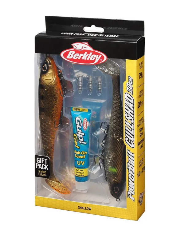 Koop Vandaag Berkley Gift Pack 2x Cullshad 20cm (Incl. Berkley Gulp Gel)