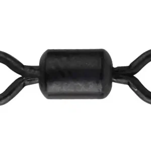 Spro Rolling Swivels 'Matt Black' Maat 1 (13 stuks) Beperkt Aanbod