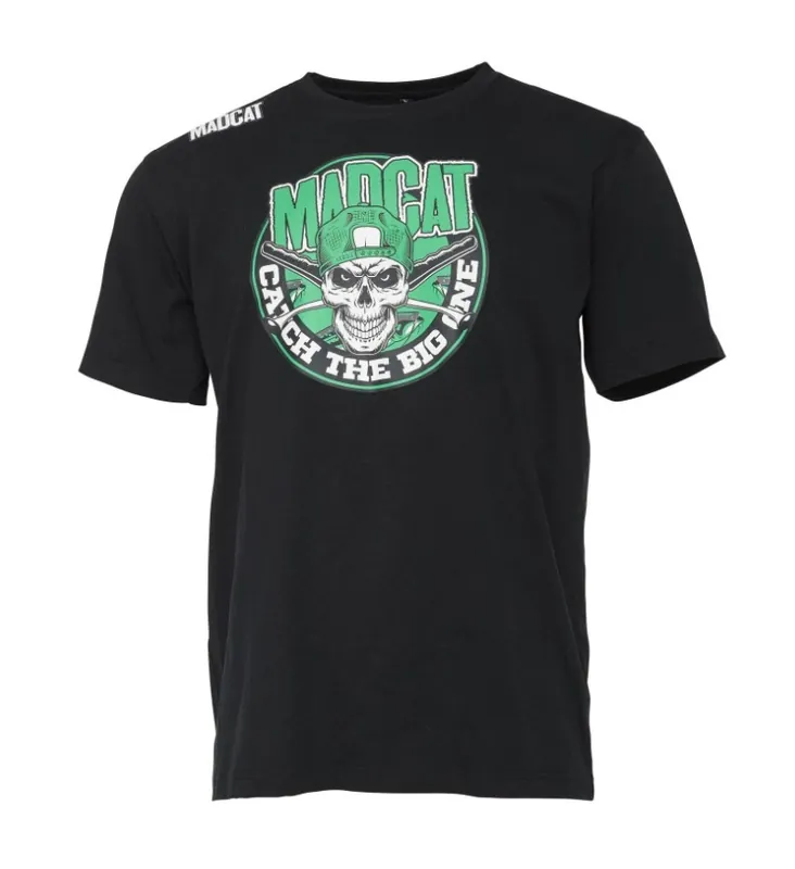Populair Madcat Skull T-Shirt Black L