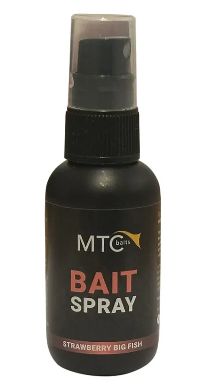 Exclusieve Aanbieding MTC Baits Strawberry Big Fish Bait Spray 50ml