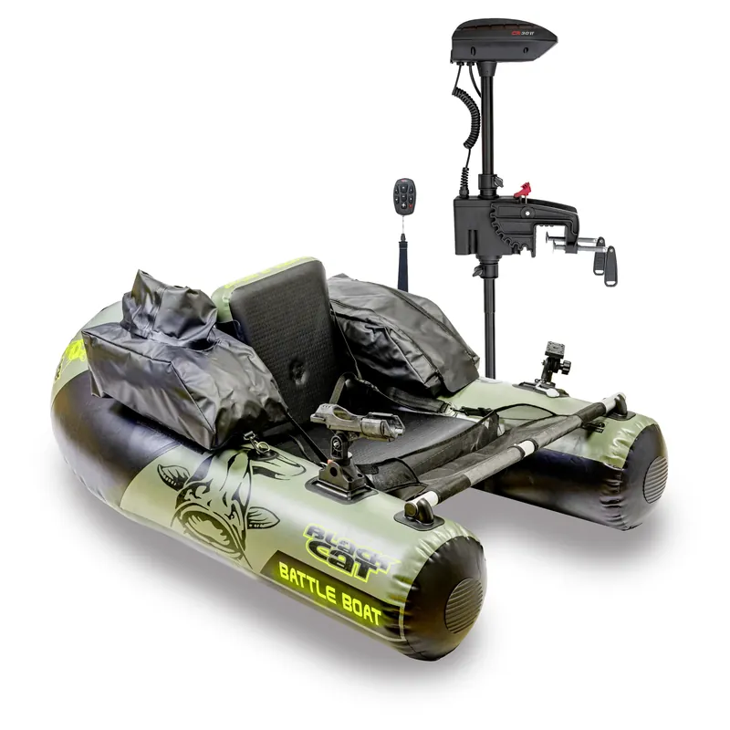 Bestseller Black Cat Battle Boat Set (Incl. CR30VF Elektromoter en Afstandsbediening)