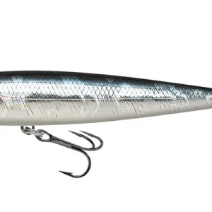 Betrouwbaar Lucky Craft Gunfish 95 NF Oppervlakte Kunstaas 9.5cm (12g) Aurora Black