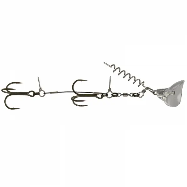 Koopje Headbanger RockerHead Stinger Shallow Slow Sinking Haakmaat 1/0 + 1 (8g)