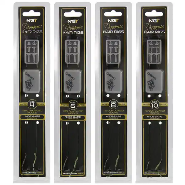 Weekendaanbieding NGT Twin Pack Dynamic Hair Rigs 4