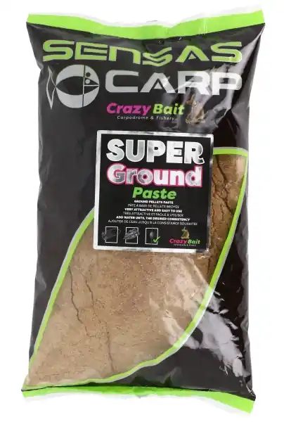 Sensas Super Ground Paste 1kg Lokvoer Beste Prijs