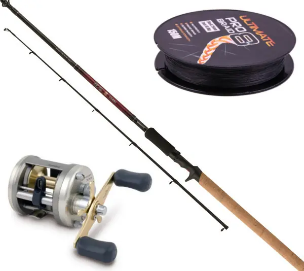 Shimano Yasei Red Baitcasting Set Beperkt Aanbod