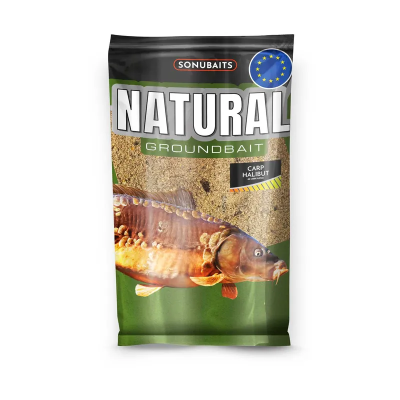 Sonubaits Natural Carp Halibut Groundbait (1kg) Betaalbaar