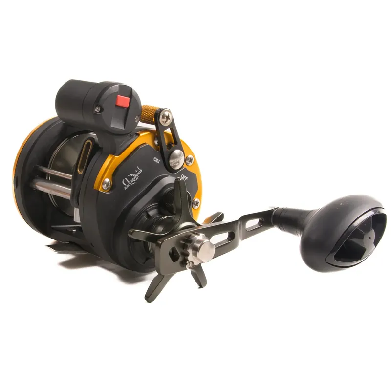 Fladen Biglure 30L Alu Spool Star Drag Zeevis Reel LH (Incl. Lijnteller) Koopje