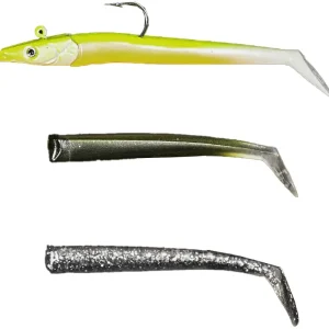 Exclusieve Aanbieding Lion Sports Acis Sandeel Mixed Shad 12cm (21g) Shiny/Blue/Silver