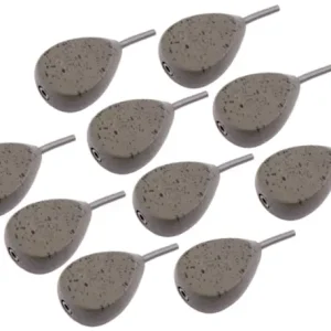 Alleen Vandaag NGT Gecoat Camo Lood Inline Flat Pear (10 stuks) 30g