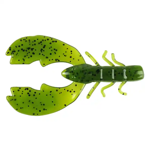 Betrouwbaar Berkley Powerbait Chigger Craw 4'' 9pcs Black Blue Fleck