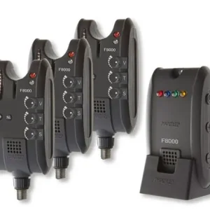 Beperkte Voorraad Cormoran Pro Carp F-8000 Wireless Bite Indicator Set 3+1 (excl. batterijen)