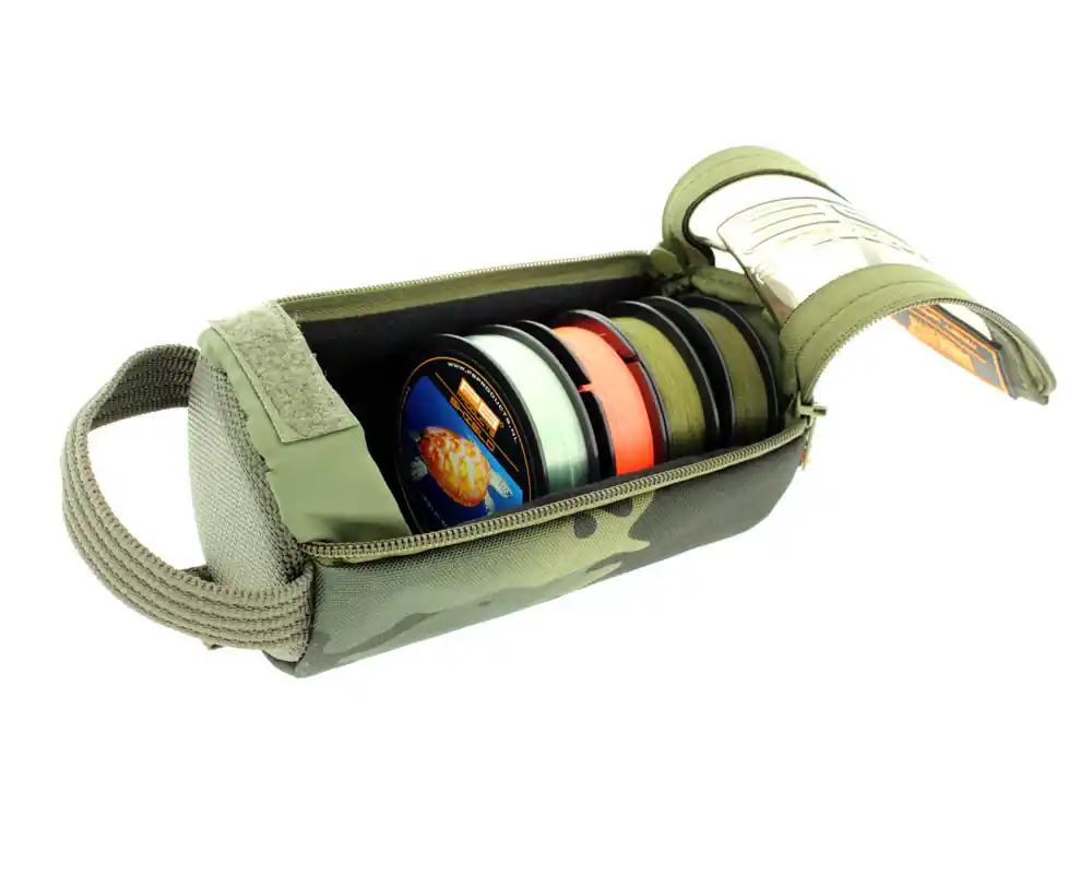 PB Products Double Zipper Tube Pouch 7x18cm Flitsaanbieding