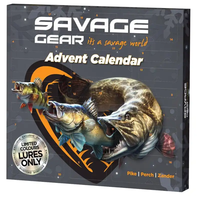 Betrouwbaar Savage Gear Advent Calendar Predator 2025 (24 Dagen Cadeaus!)