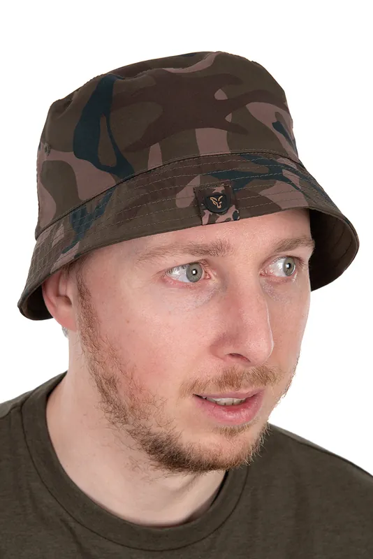 Goedkoop Fox Camo Reversible Bucket Hat Vis Pet