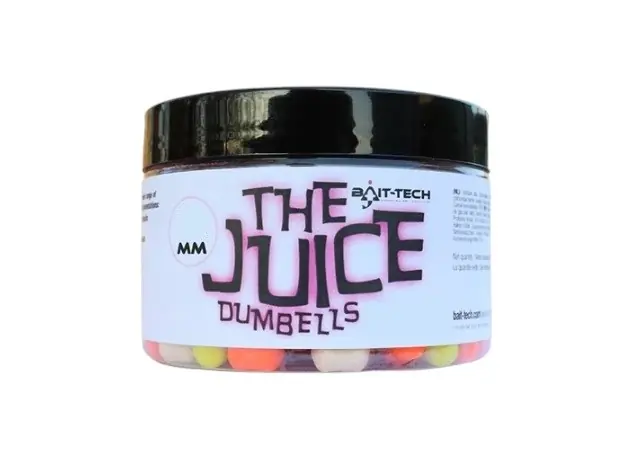 Bait-Tech The Juice Dumbells Pop-Ups (100ml) 8mm Gratis Retour