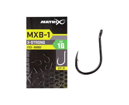Nieuw Matrix MXB-1 Barbed Eyed Black Nickel (10st) 12