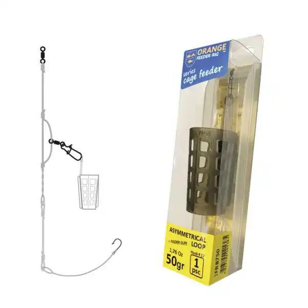 Life-Orange Feeder Rig Asymmetrical Loop Met Elastiek Hoge Kwaliteit