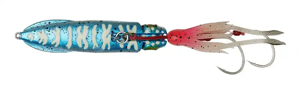 Dagaanbieding Savage Gear Swim Squid Inchiku Zeevis Kunstaas 9cm (120g) Orange Gold Glow