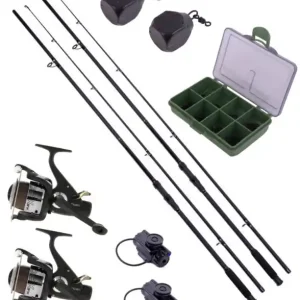 Ultimate 2-Rod Stalker Set inclusief end-tackle Korting