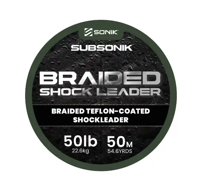 Sonik Braided Shock Leader 50lb (50m) Speciale Aanbieding