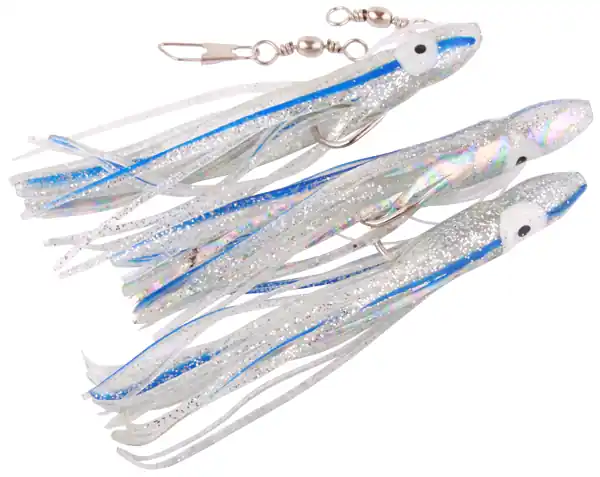 3 x Holographic Octo-Rigs Black Glitter Direct Beschikbaar