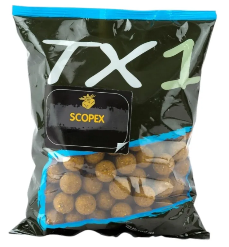 Shimano TX1 Boillie Scopex (1kg) 15mm Snelle Levering
