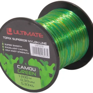 Ultimate Topix Nylon Camou, 1200m 0.33 mm Direct Beschikbaar