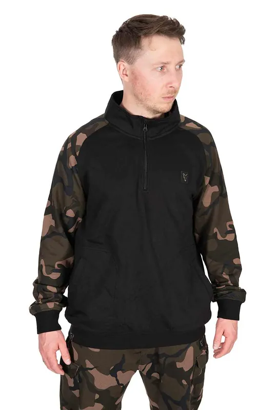Fox LW Black/Camo QTR Zip Vistrui L Premium