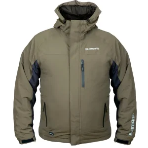 Shimano Rain Jacket Padded Green L Betaalbaar