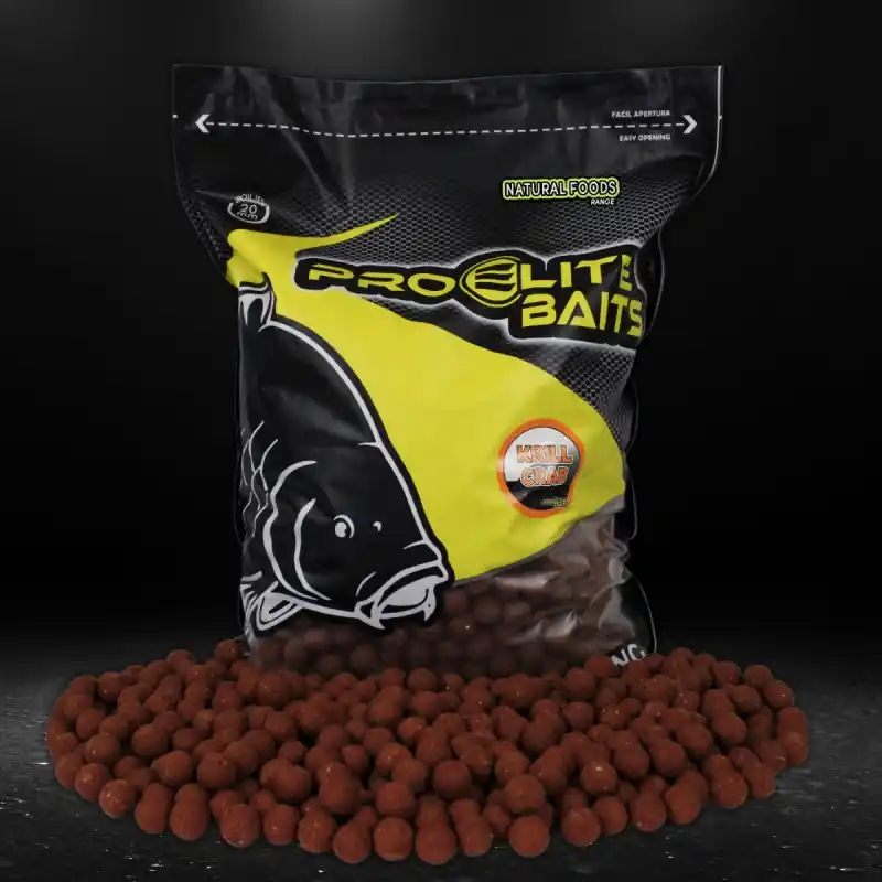 Pro Elite Baits Boilies Natural Foods Krill & Crab 20mm (8kg) Premium