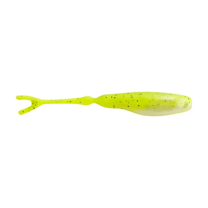 Berkley PowerBait® Snake-Tongue Minnow Shad 4cm (14 stuks) Chartreuse Aanbieding