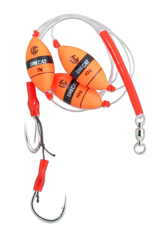 Uni Cat Weightless Smelly Gripper Meerval Rig 150cm (9/0) (48,4kg) Betaalbaar
