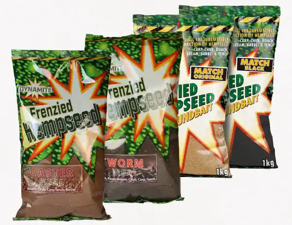 Dynamite Baits Frenzied Hemp Groundbait Caster Nieuw
