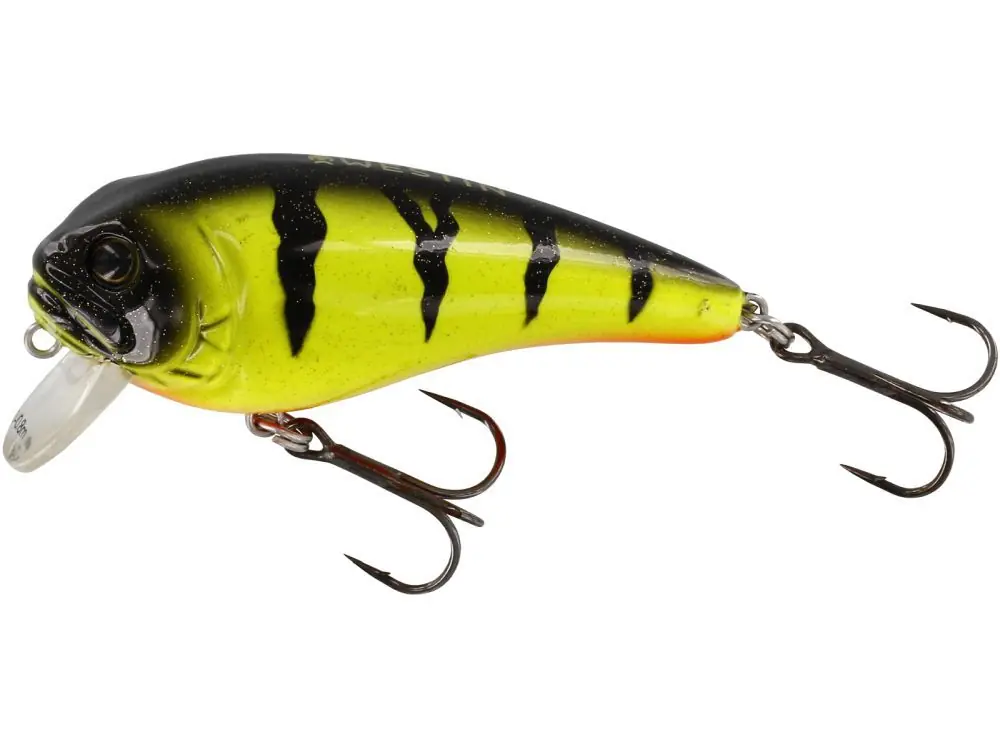 Gereduceerde Prijs Westin Fatbite Crankbait Fire Perch 8 cm