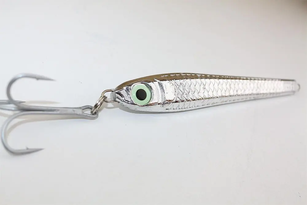 Kinetic Twister Sister Pilk Silver 80 gram Hoge Kwaliteit