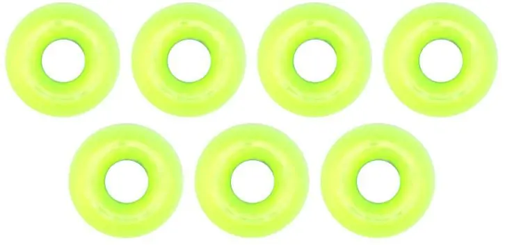 Express Levering Omura Tungsten kralen Rond gat Geel 4,6 mm