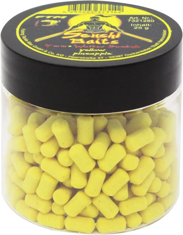 Senshi Baits dumbells Yellow Pineapple 6 mm Seizoensaanbieding