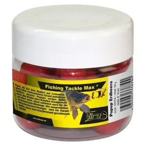 FTM Aardbei Pop up boilies 20 mm Bestseller