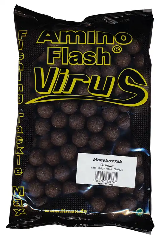 Nu Kopen FTM Monster Crab boilies 16 mm